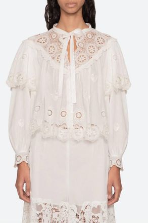 Sea New York Sofia Top In Cream