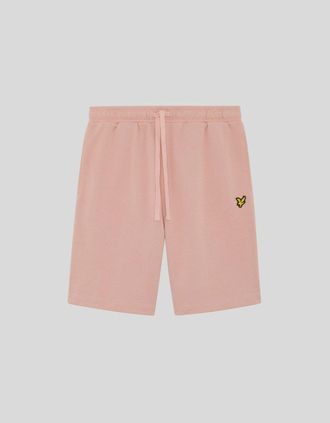 Lyle & Scott Lyle And Scott Mens Cotton Sweat Shorts - Pink - Size: 33/32/32