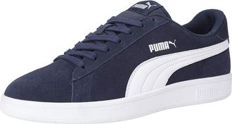 Puma Puma Smash V2, Unisex Adults Low-Top Sneakers, Blue (Peacoat-Puma White 04), 8.5 UK (42.5 EU)