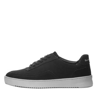 Filling Pieces Sneakers, male, Black, Size: 9 US Ripple Nubuck Black Sneakers