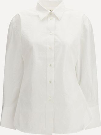 R&oacute;he Camicia sagomata in popeline di cotone Woman 38