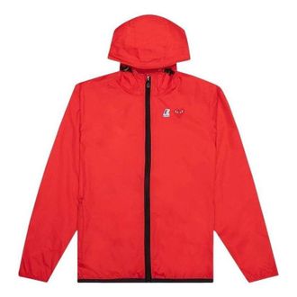 Comme Des Gar&ccedil;ons FW25 x K Way Full Zip Jacket Red AZ-J501-051-2
