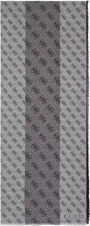 Guess Scarves, male, Gray, Size: ONE SIZE Salzburg 4G Logo Scarf