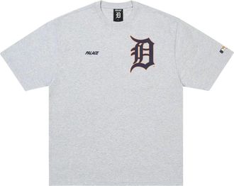 Palace x Detroit Tigers T-Shirt Grey Marl P31ES119