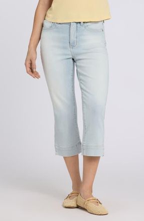 NYDJ Marilyn Split Cuff Crop Capri Jeans in Desert Shoreline at Nordstrom, Size 12