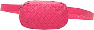 Bottega Veneta Pre-owned Belt Bags, female, Pink, Size: ONE SIZE Pre-owned Leather Crossbody Bag