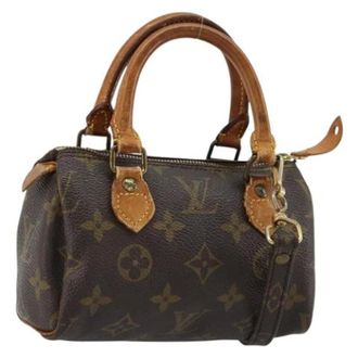 Louis Vuitton Pre-owned Handbags, female, Brown, Size: ONE SIZE Pre-owned Hand Bag
