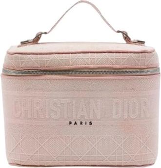 Dior Pre-owned Vanity Bag - Dames - Vintage Handtas - Roze - ONE Size - Vintage