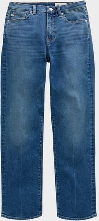 AG - Adriano Goldschmied Brinley Straight-Leg Stretch Denim Jeans