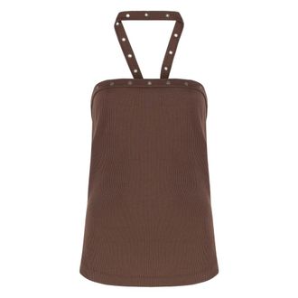 The Attico Donna, Top, Marrone, S, new