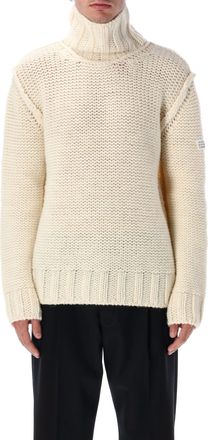 Maison Margiela Mm6 Maison Margiela Chunky Wool Turtleneck Jumper