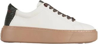 Alexander Smith London Sneaker - Dames - Sneakers - Wit - 40 EU - Leer - Schoenen