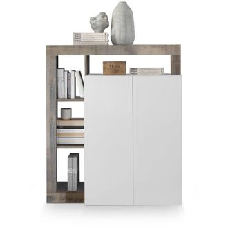 Vente-Unique Buffet alto 2 puertas Francfort - L108 cm