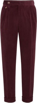 Brunello Cucinelli Traditional Fit Trousers With Double Pleat