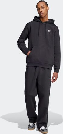 adidas Sporthose ADIDAS ORIGINALS TREFOIL ESSENTIALS, BEINABSCHL&Uuml;SSE OHNE SAUM, Damen, Gr. XXL, N-Gr, schwarz, Obermaterial: 70% Baumwolle, 30% Polyester, Ho