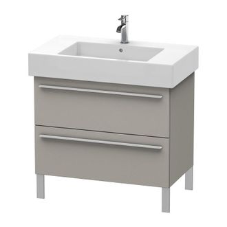 Duravit Duravit X-large Mueble De Pared 6543, 2 Extra&iacute;bles, 800mm Para Vero 032985 (sin Lijar), Color (frente/cuerpo): Tierra - Xl654301414