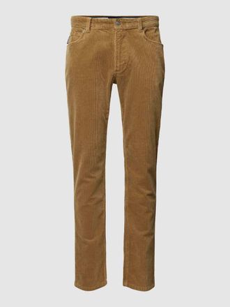 Christian Berg Cordhose im 5-Pocket-Design in Beige, Größe 36/34