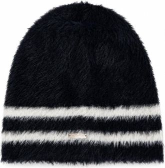 Dsquared2 Navy Blue Striped Beanie Cap