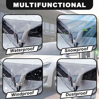 OEM Funda Impermeable Para Cargador - Funda Protectora Para Coche El&eacute;ctrico - Fuerte Adsorci&oacute;n Magn&eacute;tica - 50x60 Cm - Negra