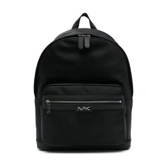 Michael Kors Tassen, Heren, Zwart, ONE Size, Nylon, Zwarte Malone Rugzak