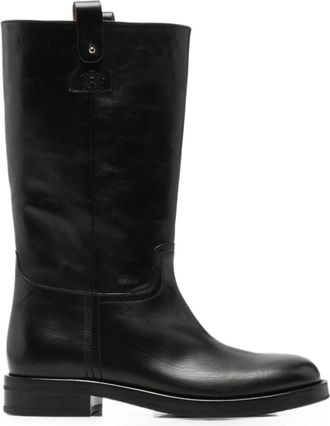 Churchs Black Leather Boots