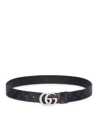 Gucci REVERSIBLE GG MARMONT CUT BELT - Gucci - Man