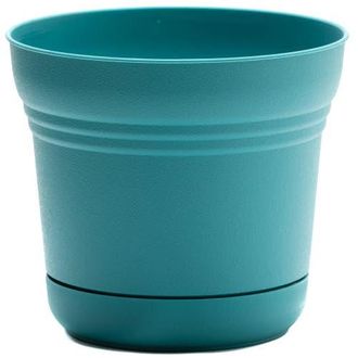 Bloem Saturn Round Planter 12Bermuda Teal,Durable Plastic, 3 Gallon in Blue at Nordstrom