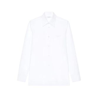 Givenchy Shirt GIV H26 - Heren - Overhemden - Wit - Maat: 2XL Katoen