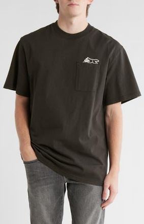 Icecream Running Dog Pocket T-Shirt in Charcoal Art at Nordstrom Rack, Size Xx-Large