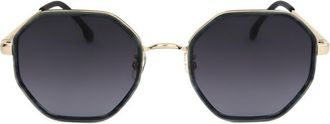 Carrera Ladies Green Round Sunglasses CARRERA 3029/S-1