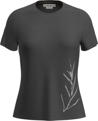 Icebreaker Merino Core S/S Tee Panax Funktionsshirt f&uuml;r Damen | grau