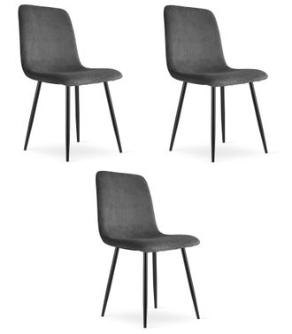 OEM Silla Rift - Pana Gris / Patas Negras X 3