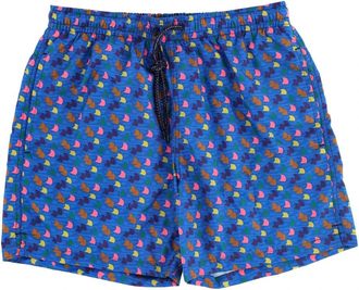 Drumohr Gedrukte zwemshorts - Heren - Strandmode - Veelkleurig - XL - Polyester - Badmode