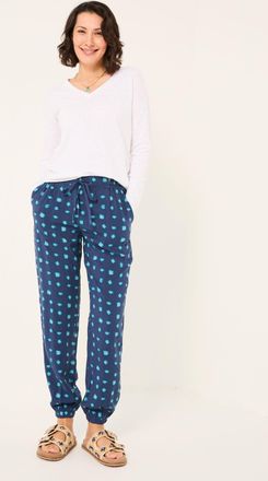 Fat Face FatFace Iris White V-Neck Knitted Jumper