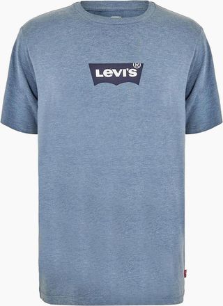 Levi's Mens Batwing Lg Tee - Blue - Size: 36