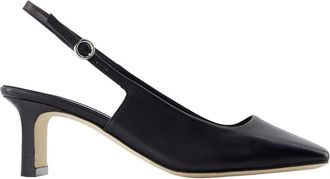 Aeyde Liza Pumps - Dames - Pumps - Zwart - 38 EU - Leer - Schoenen