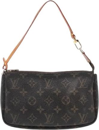 Louis Vuitton Pre-owned Shoulder Bags, female, Brown, Size: ONE SIZE Pre-owned Vintage Shoulder Bag
