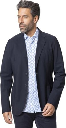 Herno Marineblauwe Blazer - Heren - Blazers - Blauw - 3XL - Jassen