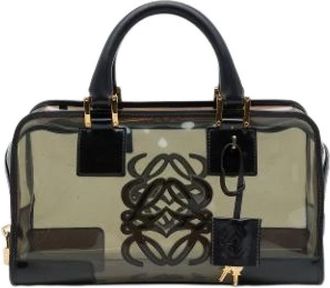 Loewe Pre-owned Handbag - Dames - Vintage Handtas - Zwart - ONE Size - Leer - Vintage