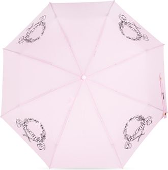 Moschino Folding Umbrella, Unisex, Pink