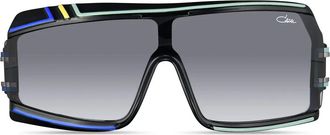 Cazal Sunglasses Cazal 858 001 Black/Smoky Gray Unisex