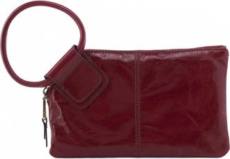 Hobo Womens Sable Wristlet In Saddleberry