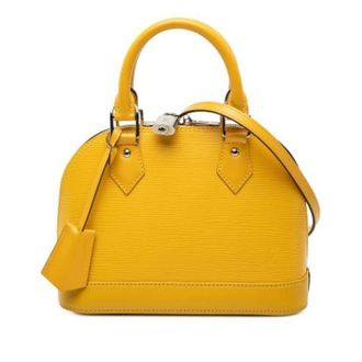 Louis Vuitton Pre-owned Handbags, female, Yellow, Size: ONE SIZE Pre-owned Alma BB