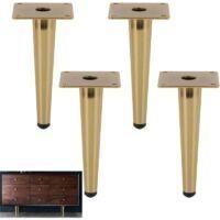 OEM Juego De 4 Patas Para Muebles, Patas Para Sof&aacute;s Reclinables, Patas Para Mesas, Patas Para Armarios, Patas Para Mesitas De Noche En Metal, Para Mesas D