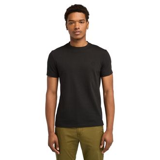 Timberland T-Shirt TIMBERLAND PORT ROYALE, Damen, Gr. XXL, schwarz (schwarz, pavement), Single Jersey, Obermaterial: 100% Baumwolle, Rundhals, Shirts T-Shirt