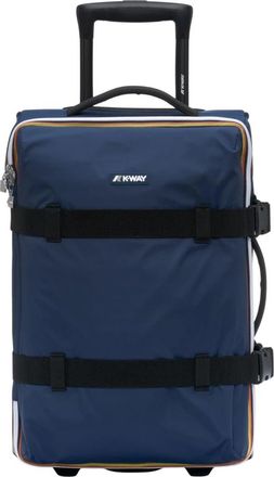 K-Way Blossac S Trolley - unisex - Handbagage koffer - Blauw - ONE Size - Polyester - Koffers