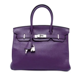 Herm&egrave;s Pre-owned Hermes Clemence Birkin Retourne 30 Ladies BCEE6RIXXF0QMH6A