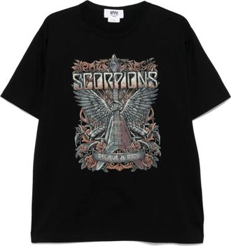 Junya Watanabe Zwarte Crew Neck T-shirts en Polos - Heren - T-shirts - Zwart - M - Tops