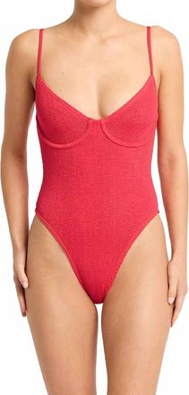 Bond-Eye Gracie One Piece Swimsuit In Nectarine Recycled