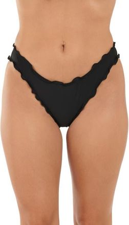Citrus Merrow Hipster Bikini Bottoms in Black at Nordstrom, Size X-Small